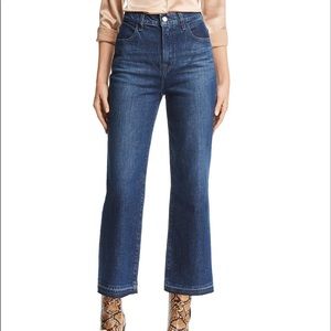J Brand Joan Cropped Jeans in Cosmic